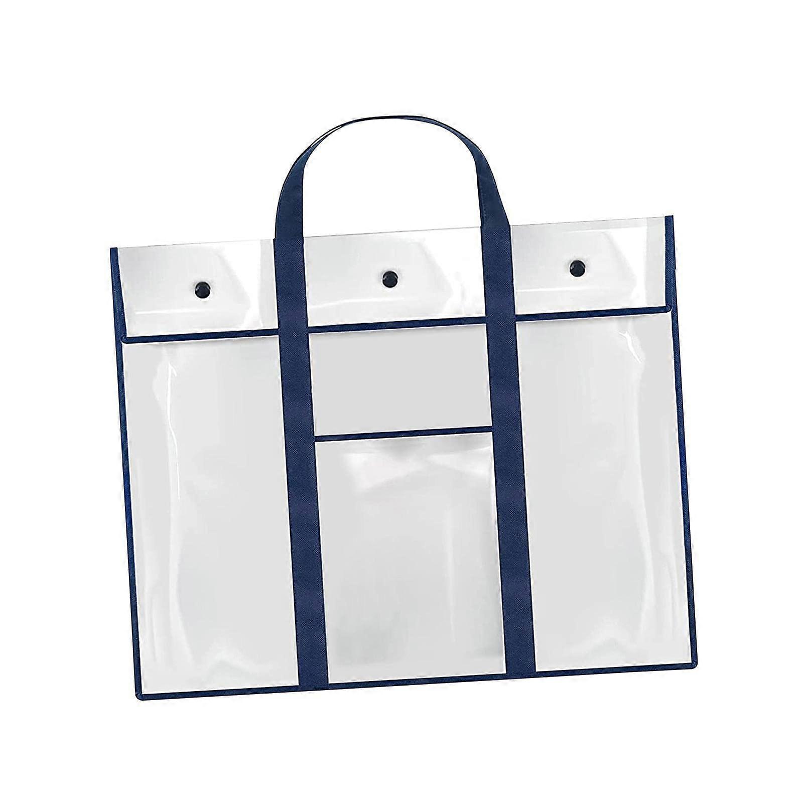 Poster Storage Bag Organize Waterproof Storage Containers for Art Folders to Organize Teaching Supplies