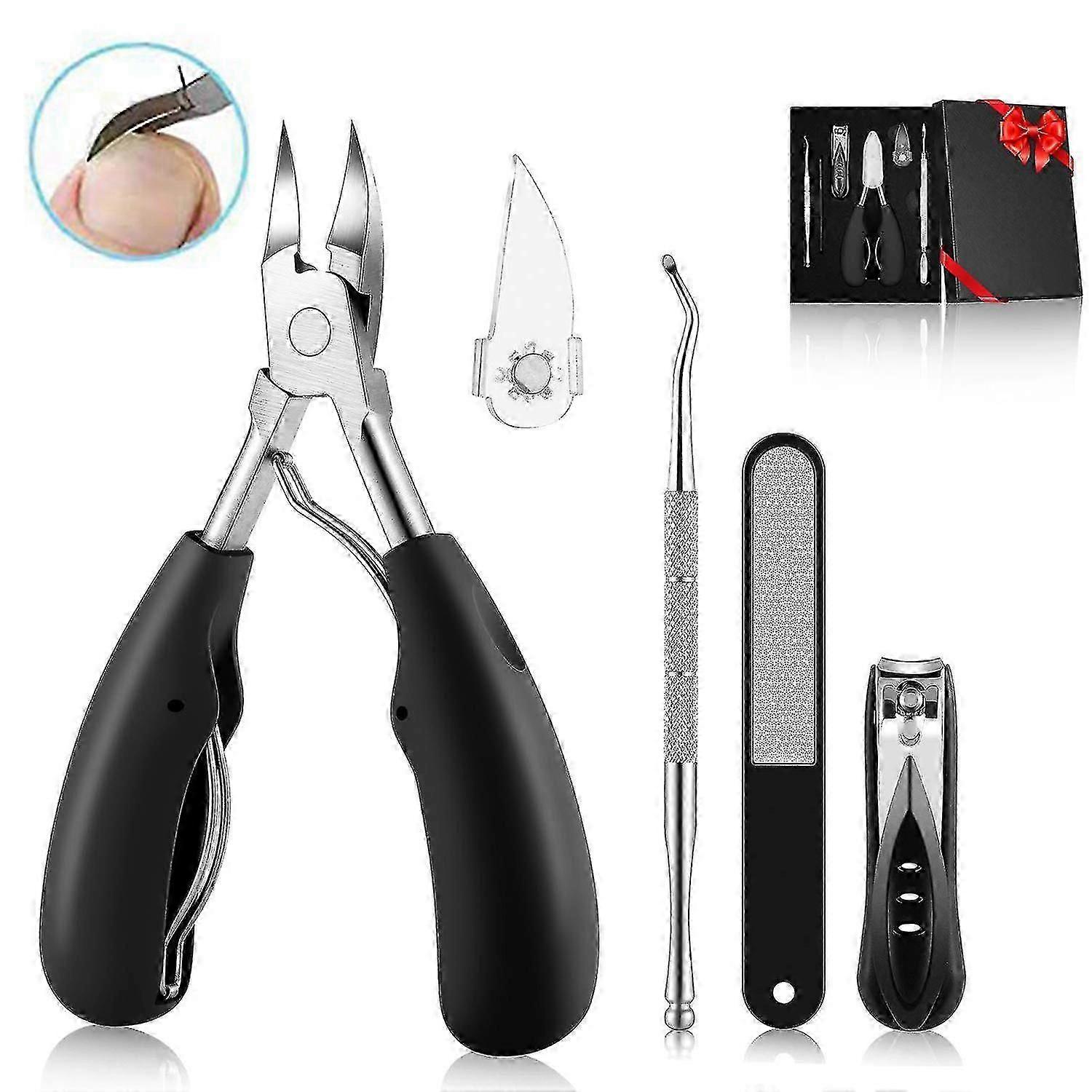 Précision Toenail Clippers Métal Clou Pinces Toenail Nippers