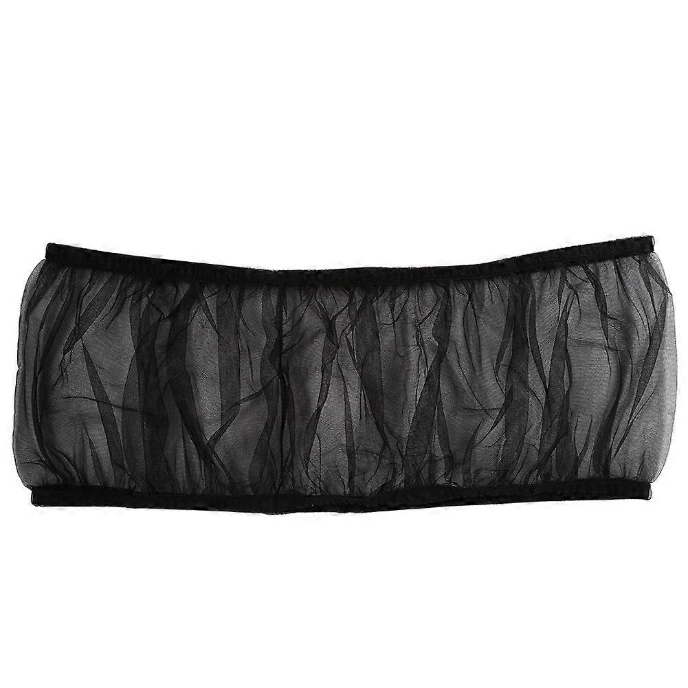 Bird Cage Cover for Large Bird Cages, Nylon Fabric Bowl Catcher, Easy to Clean, Black Color, Durable Design