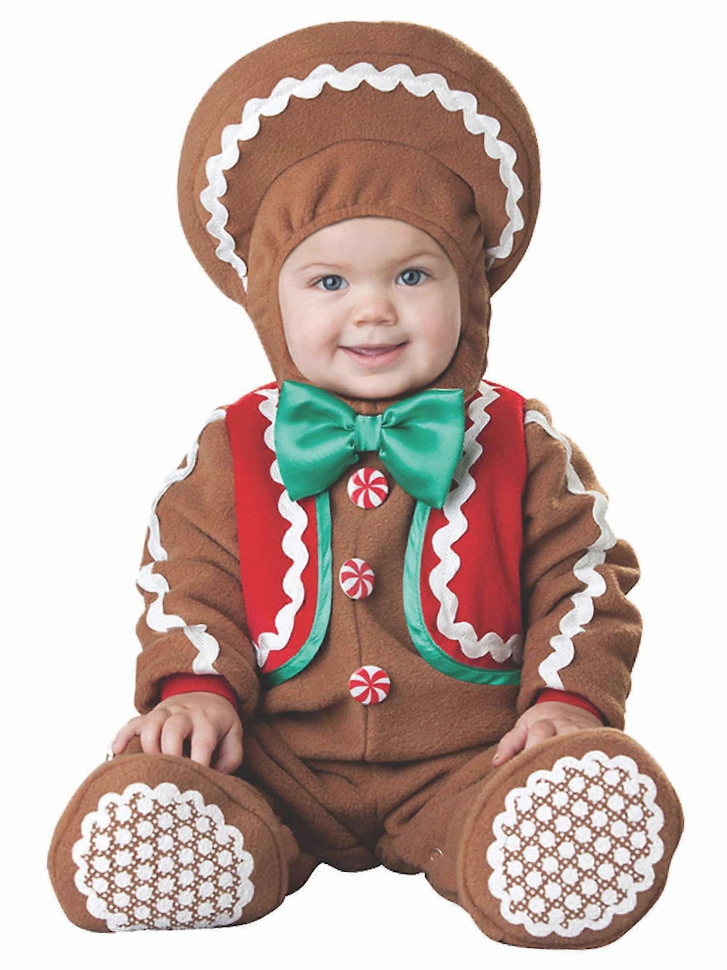 Sweet Gingerbaby Deluxe Gingerbread Christmas Unisex Baby Infants Costume