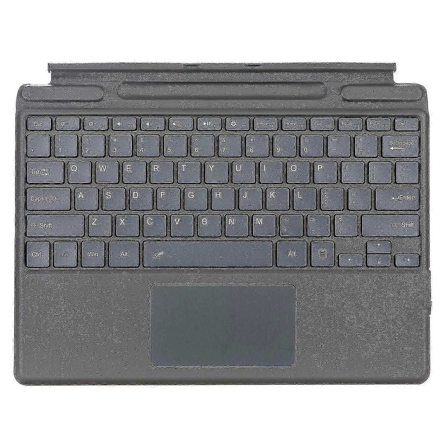 2089A for Microsoft Surface Pro 8/X Laptop Magnetic Adsorption Bluetooth Wireless Keyboard with Touc
