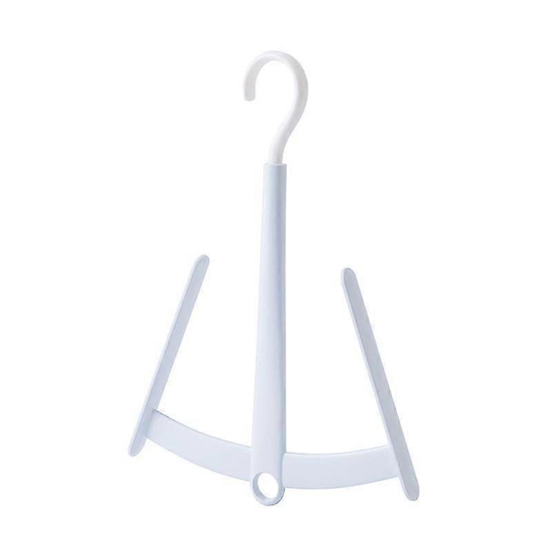 Windproof Shoe Rack - Balcony Hanging Organizer (Blue/Pink, 2pcs)