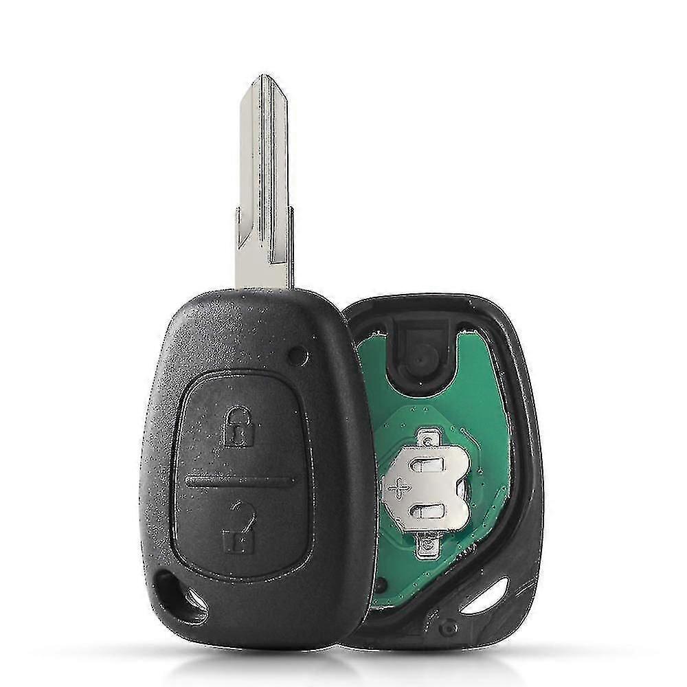 2 Button Car Remote Key 433mhz ID46-PDF7946 Chip Transmitter for Renault Traffic Master Vivaro Movano Kangoo NE72 Blade