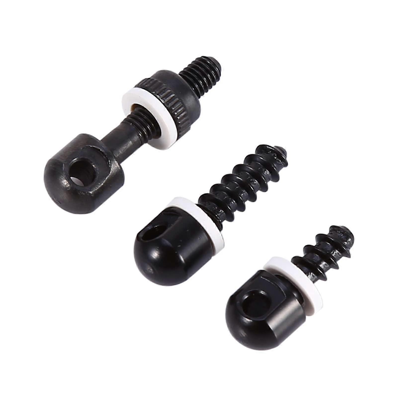 Quick Detach Sling Screw Adapter Studs Set, High Grade Rubber, Camera Sling Stud Kit, Allen Key Included