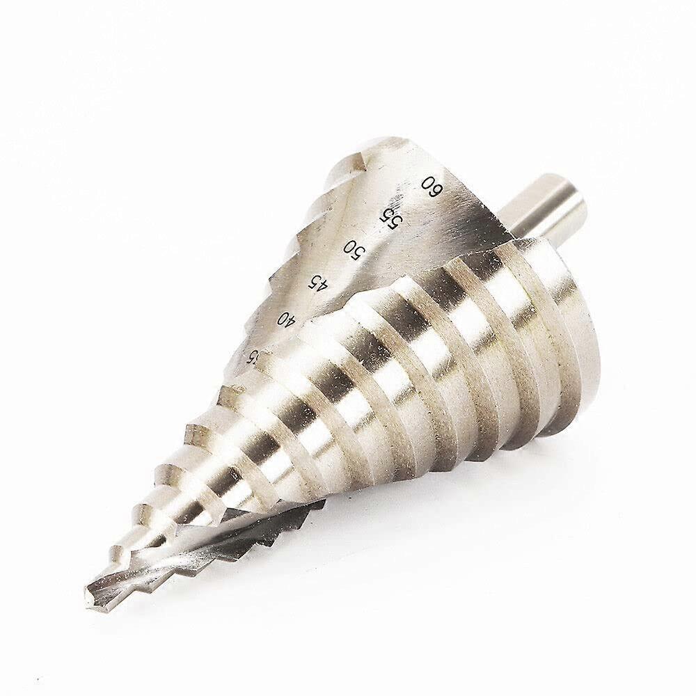 Step Drill HSS 660mm Spiral Tapered Milling Cutter 12 Steps Speed Titanium Steel