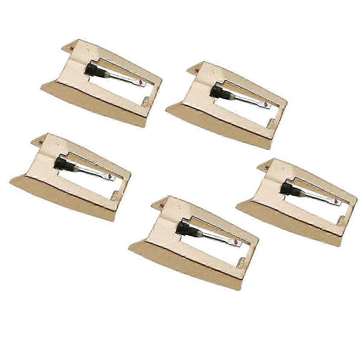 5PCS Record Player Needle, Upgraded Golden Record Needles Stylus Replacement for ,, Turntable