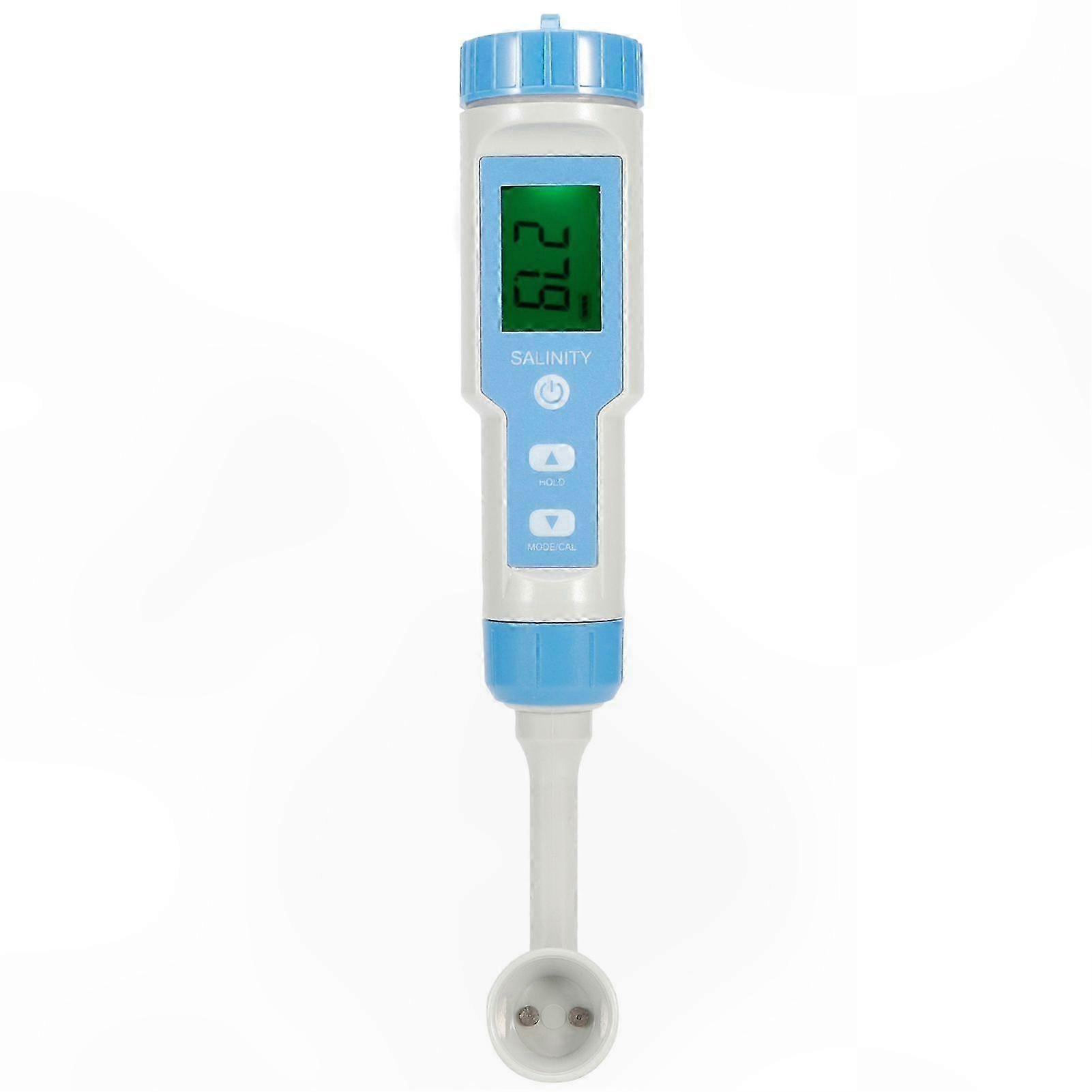 High-Precision Waterproof Salinity Tester for Food Salt Concentration Measurement IP67 Rating