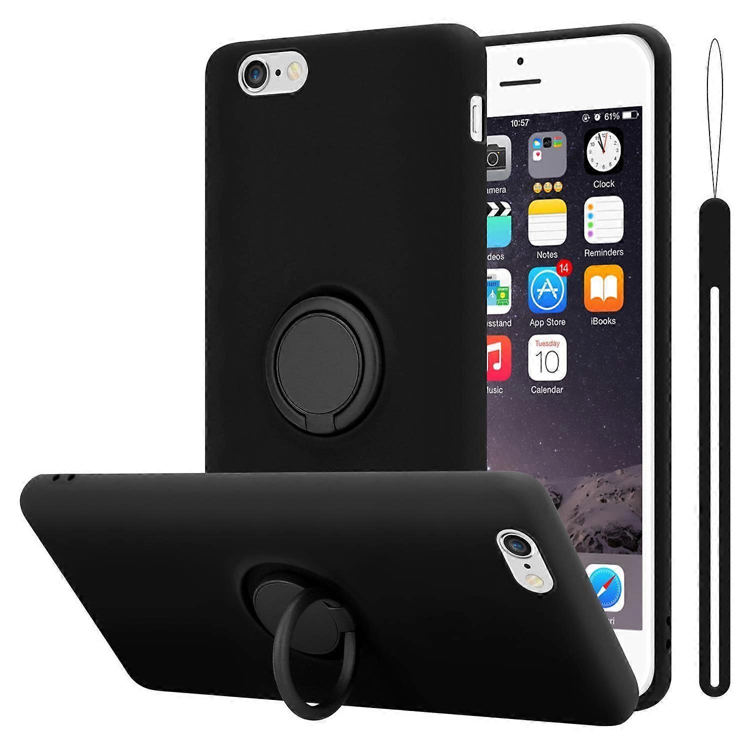 iPhone 6 / 6S Protective Case TPU Case - Liquid Design with Ring