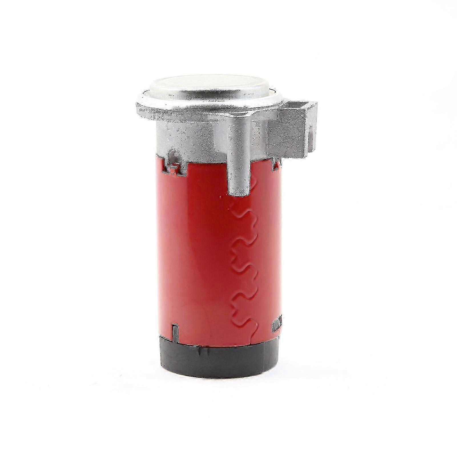 Kit de Bomba de Compressor de Ar 24V com Buzina de Ar Compatível com Veículos 12V - Vermelho Inflador Portátil Pesado