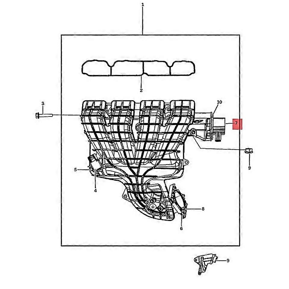 For Intake Manifold Runner Control Valve For Compass Patriot
