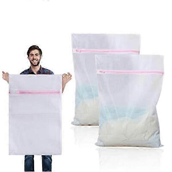 2 parts laundry net 80cm x 60cm Large size Laundry bag Laundry