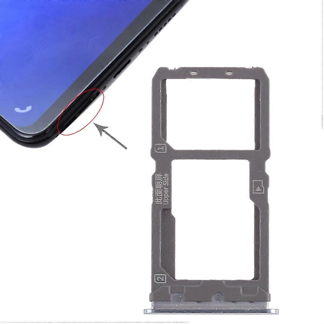 SIM Card Tray + Micro SD Card Tray for Vivo X21