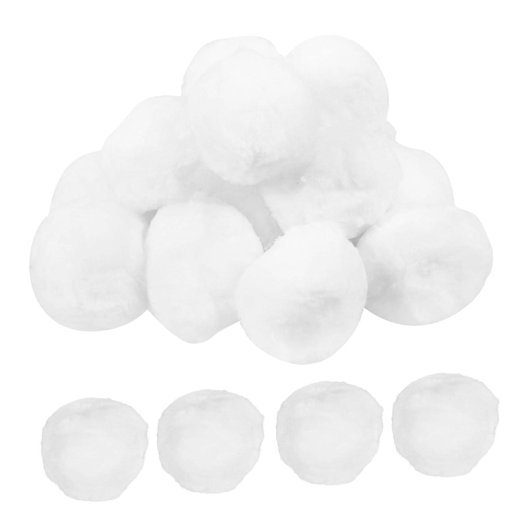 1bag Pool Cleaning Balls Bag of Reusable White Fiber Filter Balls Efficient Filtration for Swimming Pools Hot Tubs Spas