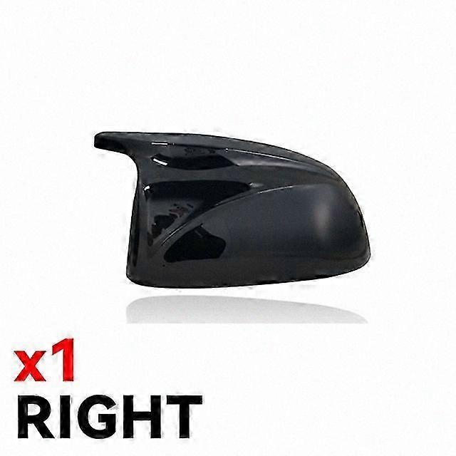 Black Rearview Mirror Covers for X3 X4 X5 X6 X7 2018-2020 M-Style Design Car Accessories Trim Replacement Parts Upgraded Carbon Look Side Mirror Cover