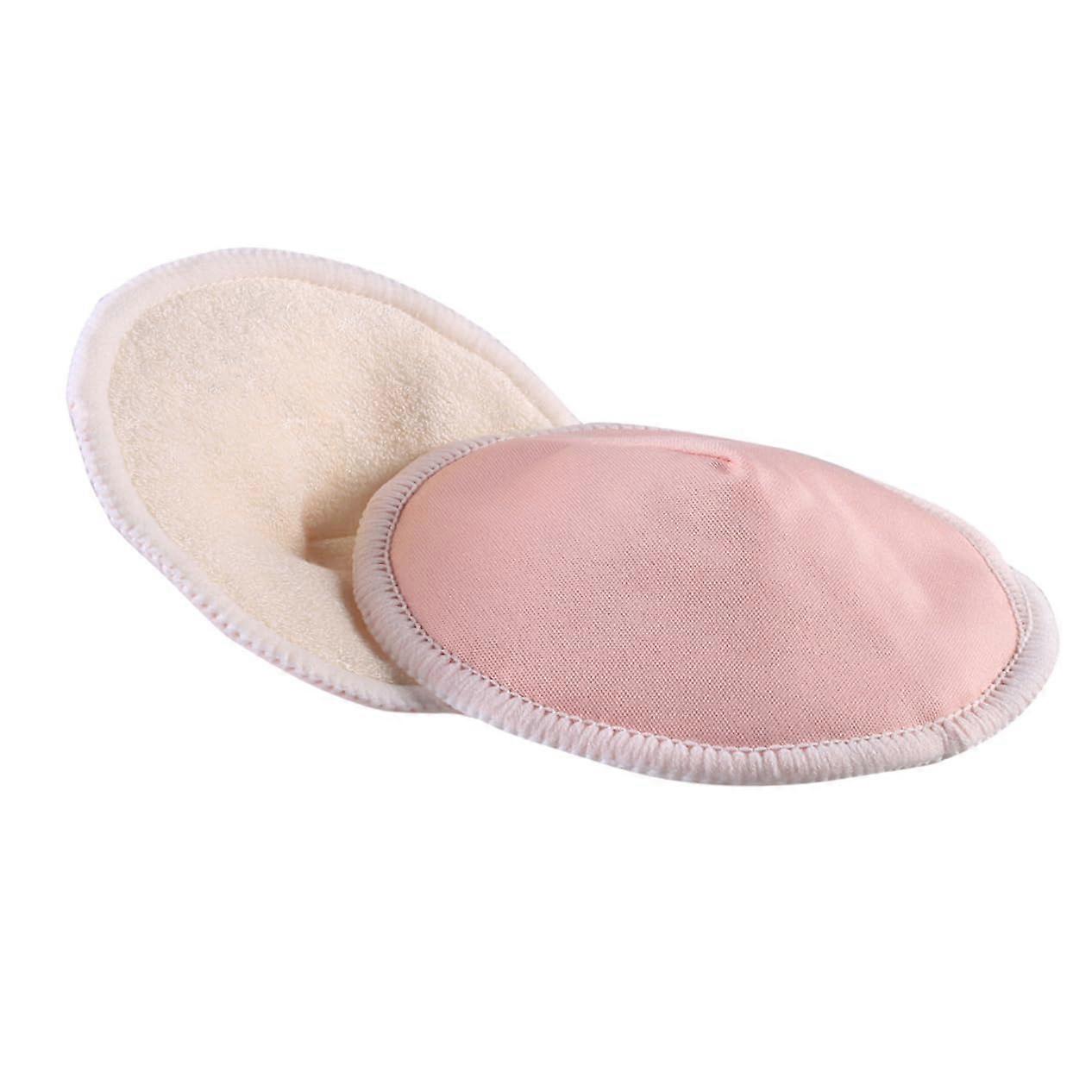Washable Nursing Pads 14Piece BowlShaped Reusable Set For Breastfeeding, LeakProof Comfort