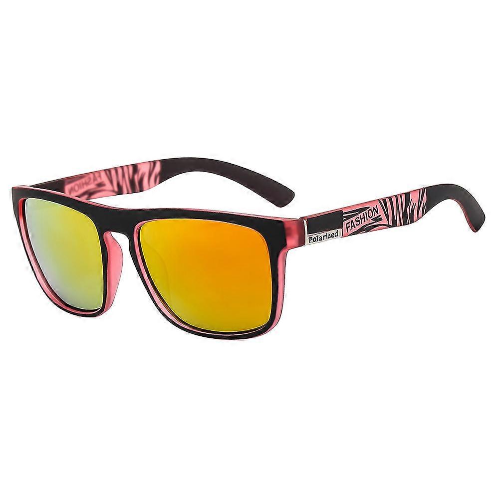 Men's polarized sunglasses, 731 styles, rainbow film elastic paint suitable for multiple scenarios