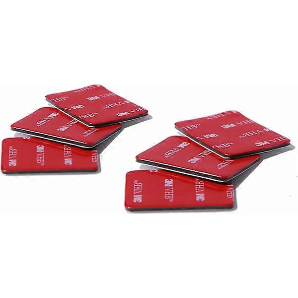 Replacement mounts with 3M flat adhesive for GoPro and SJCAM Action Ca