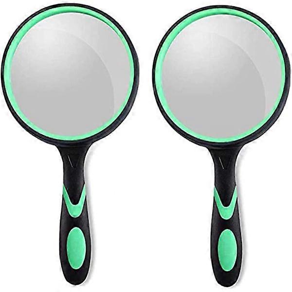 10x 75mm Magnifying Glass for Toddlers - Perfect for Reading, Close Work, Insects, Science and Observation