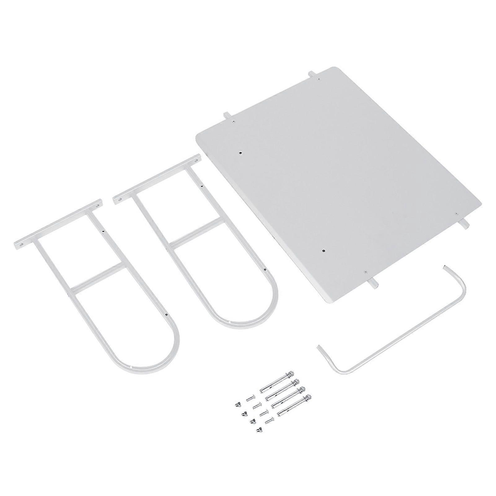 Home Kitchen Alumimum Wall Mount Microwave Rack Support Bracket Storage Shelf