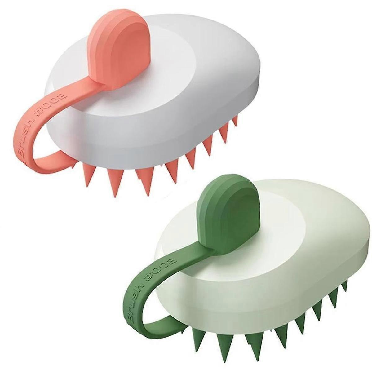 Scalp Massager Brush Ergonomic Hair Scalp Shampoo Brush B