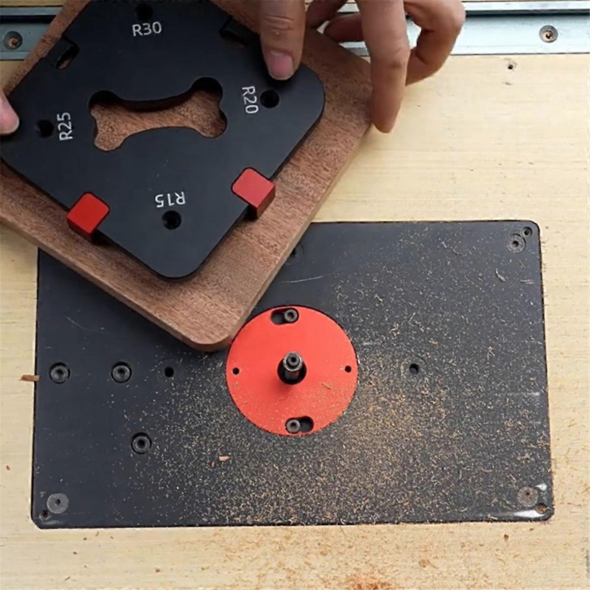 Router Corner Radius Template for Router Corner Jigs and Templates