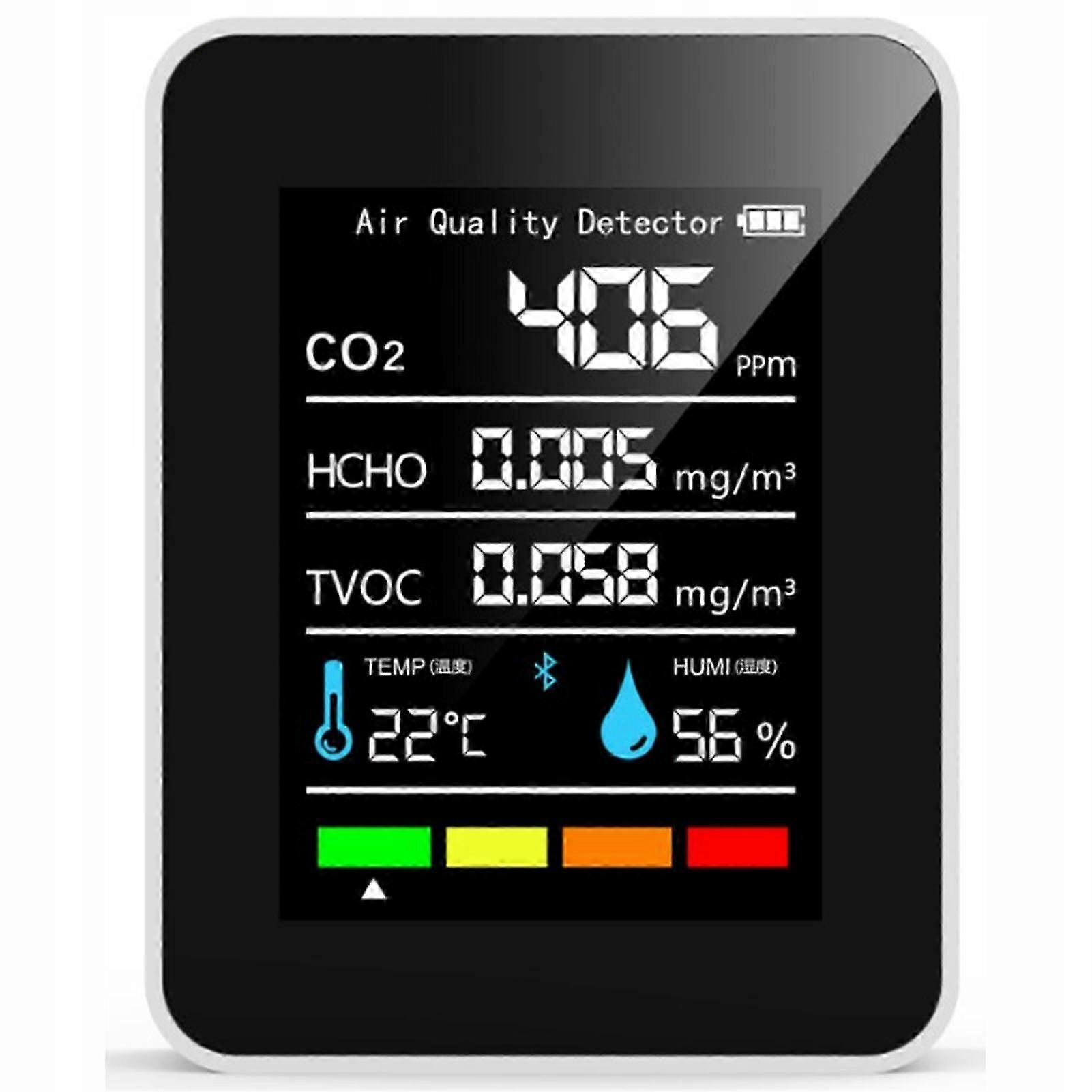 2025 Co2 Sensor Kohlendioxid Thermometer 5 in 1