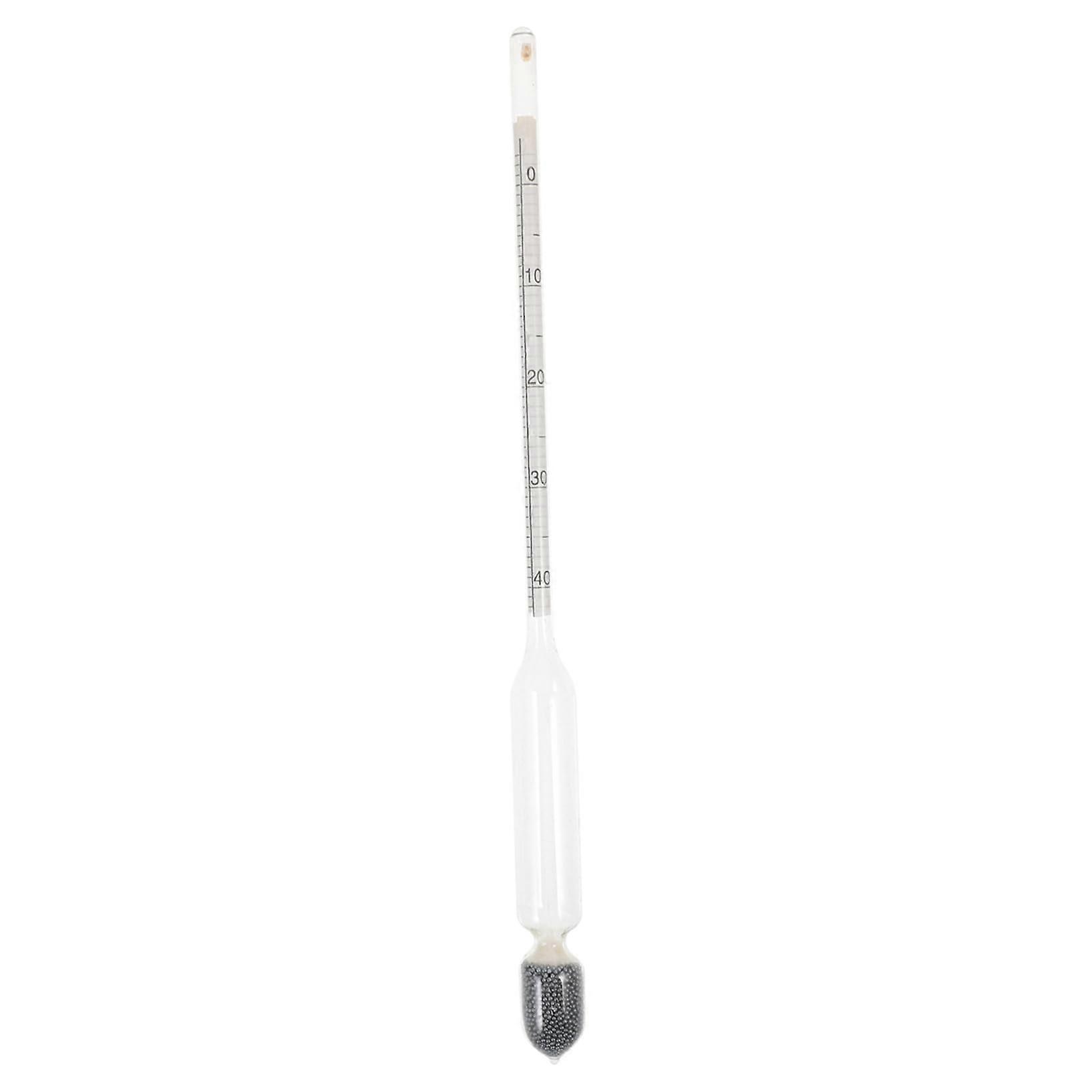 Hydrometer Alcohol Tester 020% Glass Material For Home Brewing And Winemaking Easy To Read Alcohol Percentage Tester For Beginners