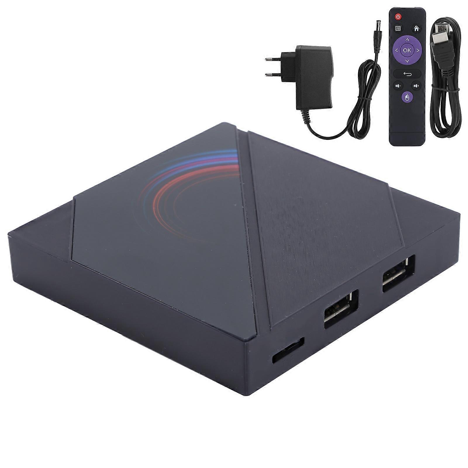 H96MAX H616 TV Box 6K UltraClear Android 10.0 with AI Voice Remote and 4+32GB Storage