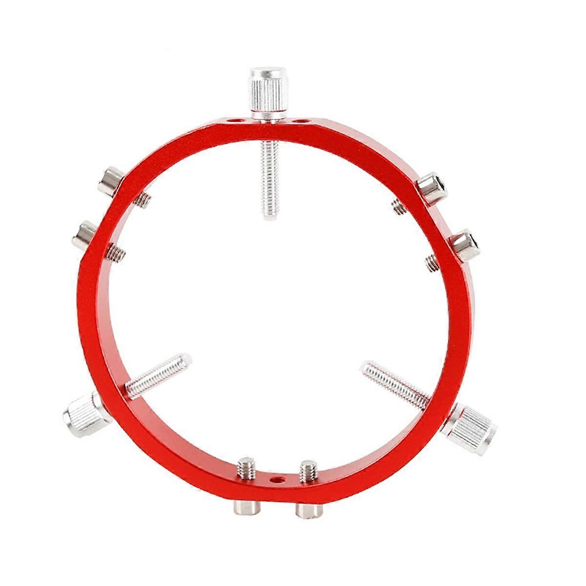 Star Finder Mount 3-Point Astrophotography Guide Locking Rings for Telescope Mount Finder Pointer 110mm Red