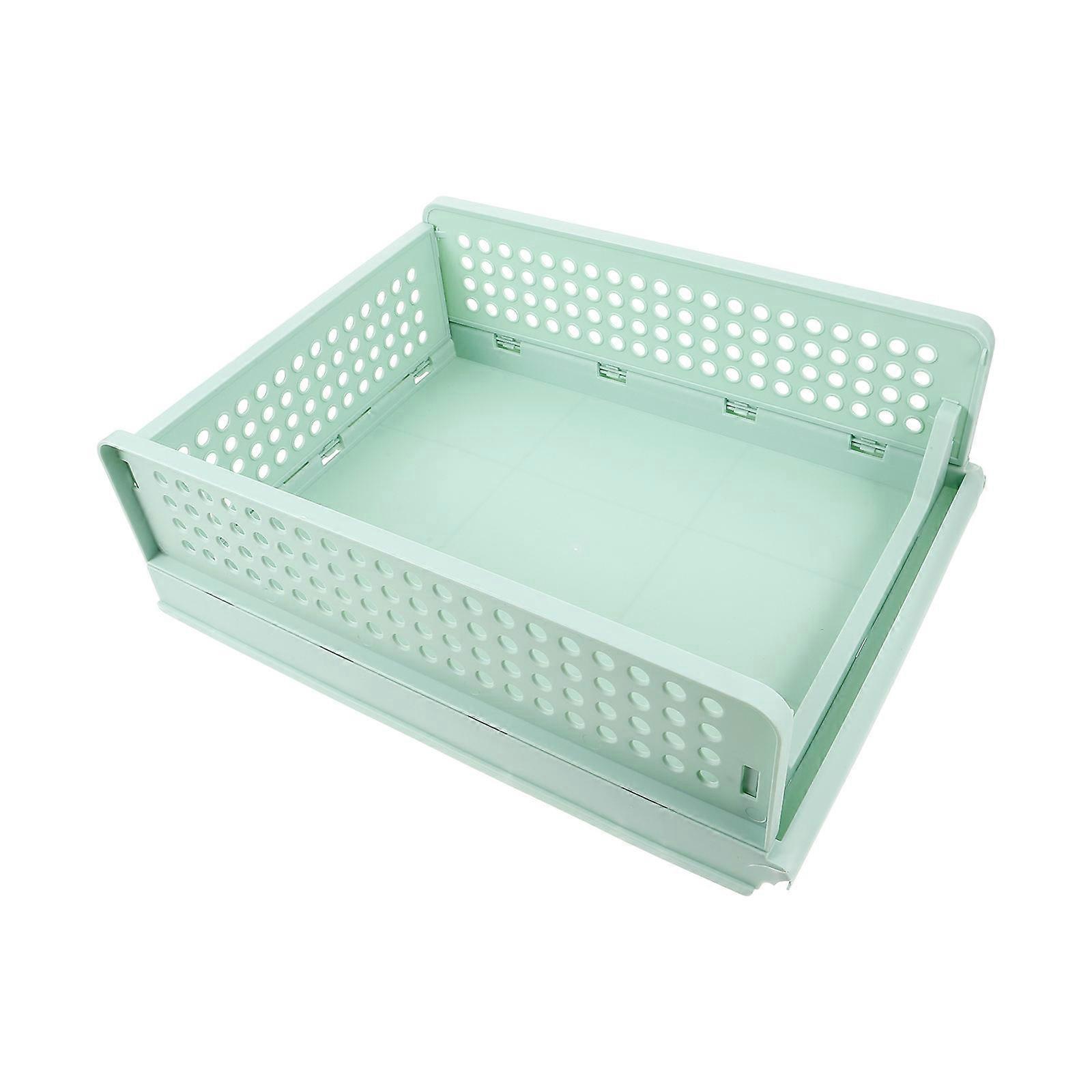 Laundry Baskets Foldable Storage Solution For Home Users With Ample Space And Contemporary Design 1Pack Light Green 43.00X33.50X14.10CM