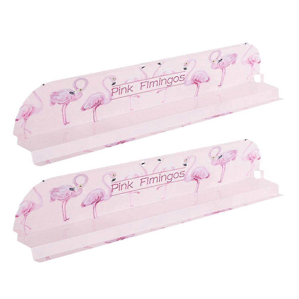 Pink Kitchen Sink Splashing Guard for Kitchen Use 2Pcs Sink Splashing Guard