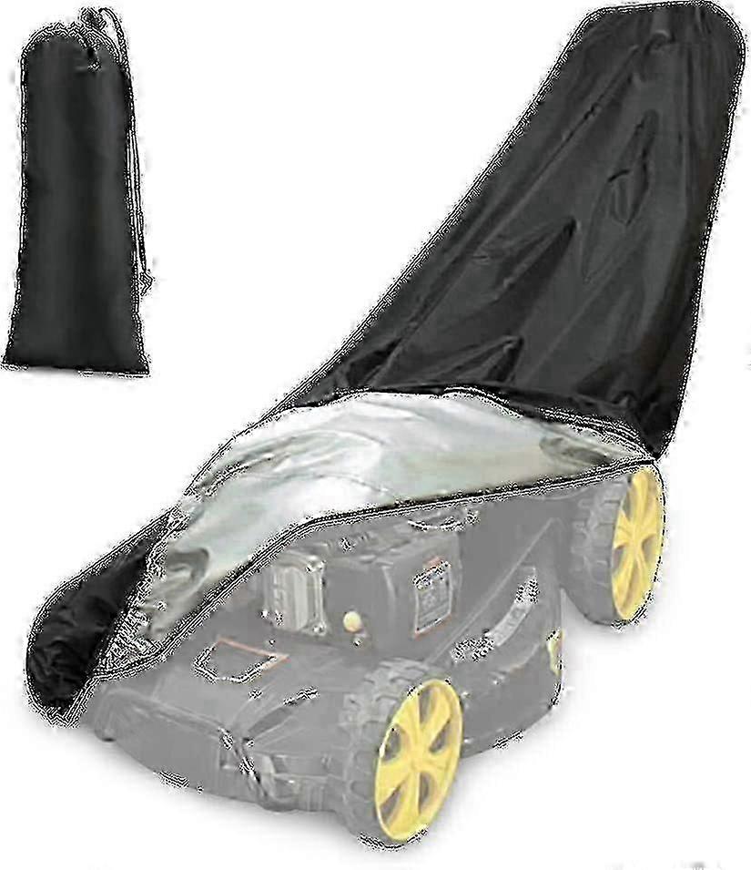 Waterproof & Dustproof Lawnmower Cover with Drawstring and Storage Bag - 188X99X63.5cm for Beangle Edition 0620