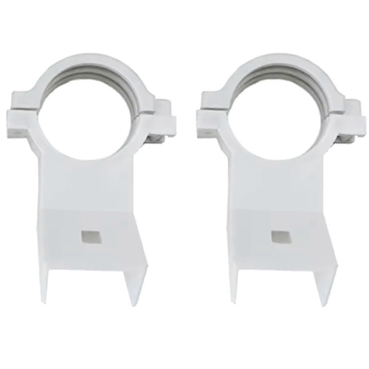 2pcs KU Band LNB Holder, 20mm Plastic Bracket Suitable for Satellite Dishes, Weatherproof Suitable for Multiple Dish Mounting