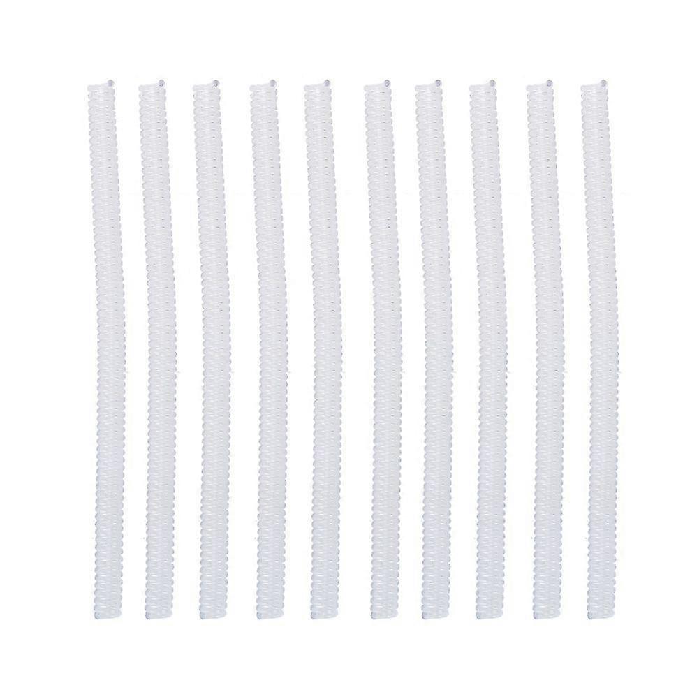 10Pcs Transparent Ring Size Adjuster Guard Tightener Reducer Jewelry Resizing Tool (4.5mm)