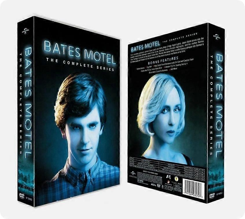 Bates Motel: de Complete Series Seizoen 1-5 ( DVD, 2017, 15-Disc Set) Engelse versie