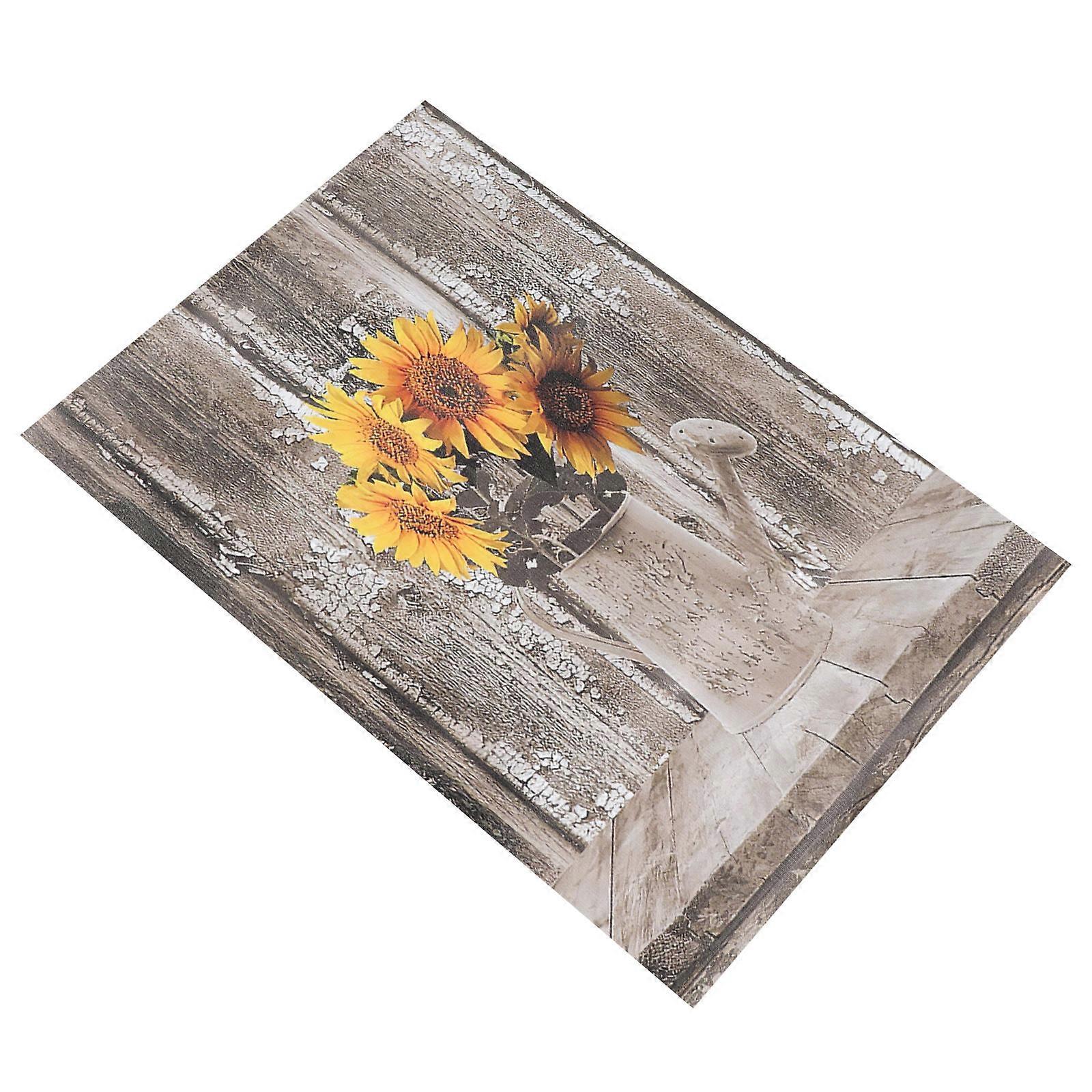 Sunflower Canvas Wall Decor Painting For Living Room Multi Rectangular Wall Art 1Pack