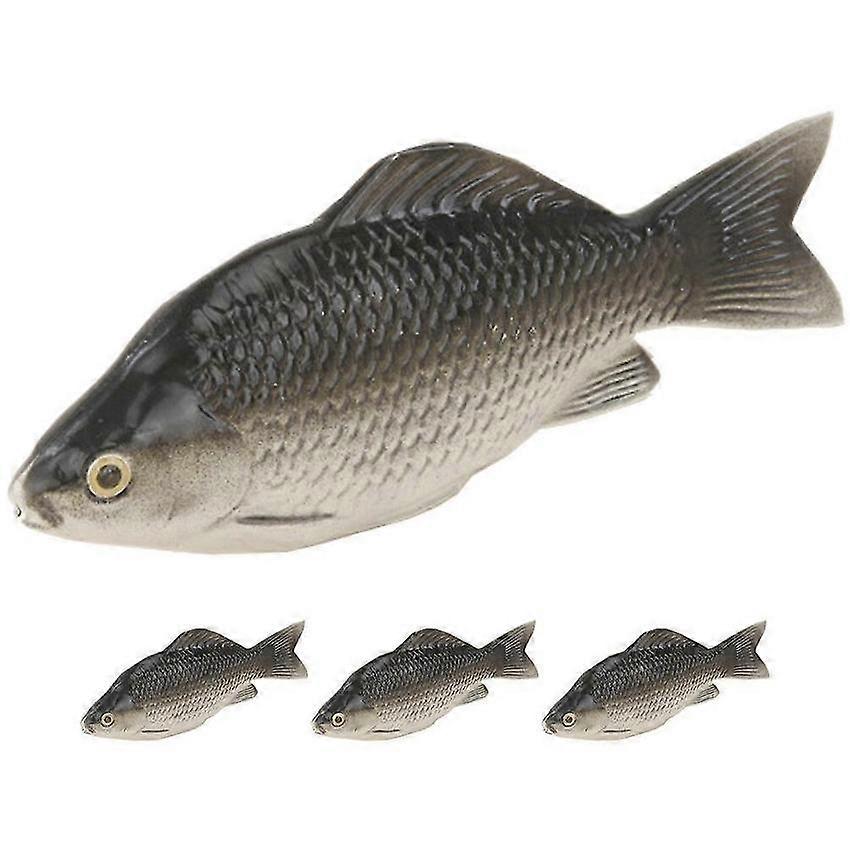 Artificial Fish Models 4pcs Fake Fish Realistic Lifelike Simulation