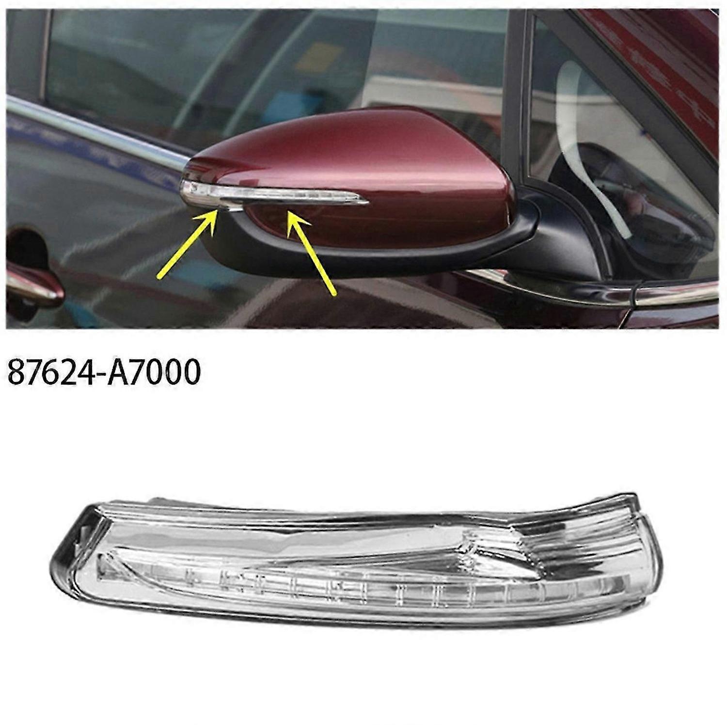 Left Side Mirror Turn Signal Light 87614-A7000
