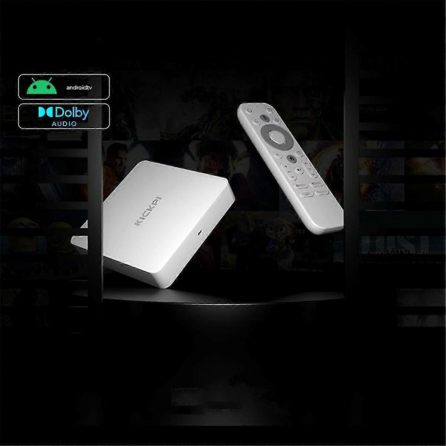 KICKPI KP1 TV Box Amlogic S905Y4 2GB 32GB Android 11 EU Plug
