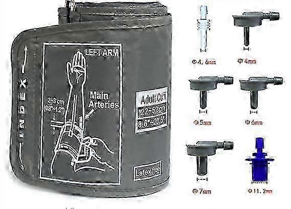 \u200bPour le tensiomètre Omron Remplacement du brassard extra large 9-21 pouces 22-53cm Comfort Fit Solution de mesure précise\u200b