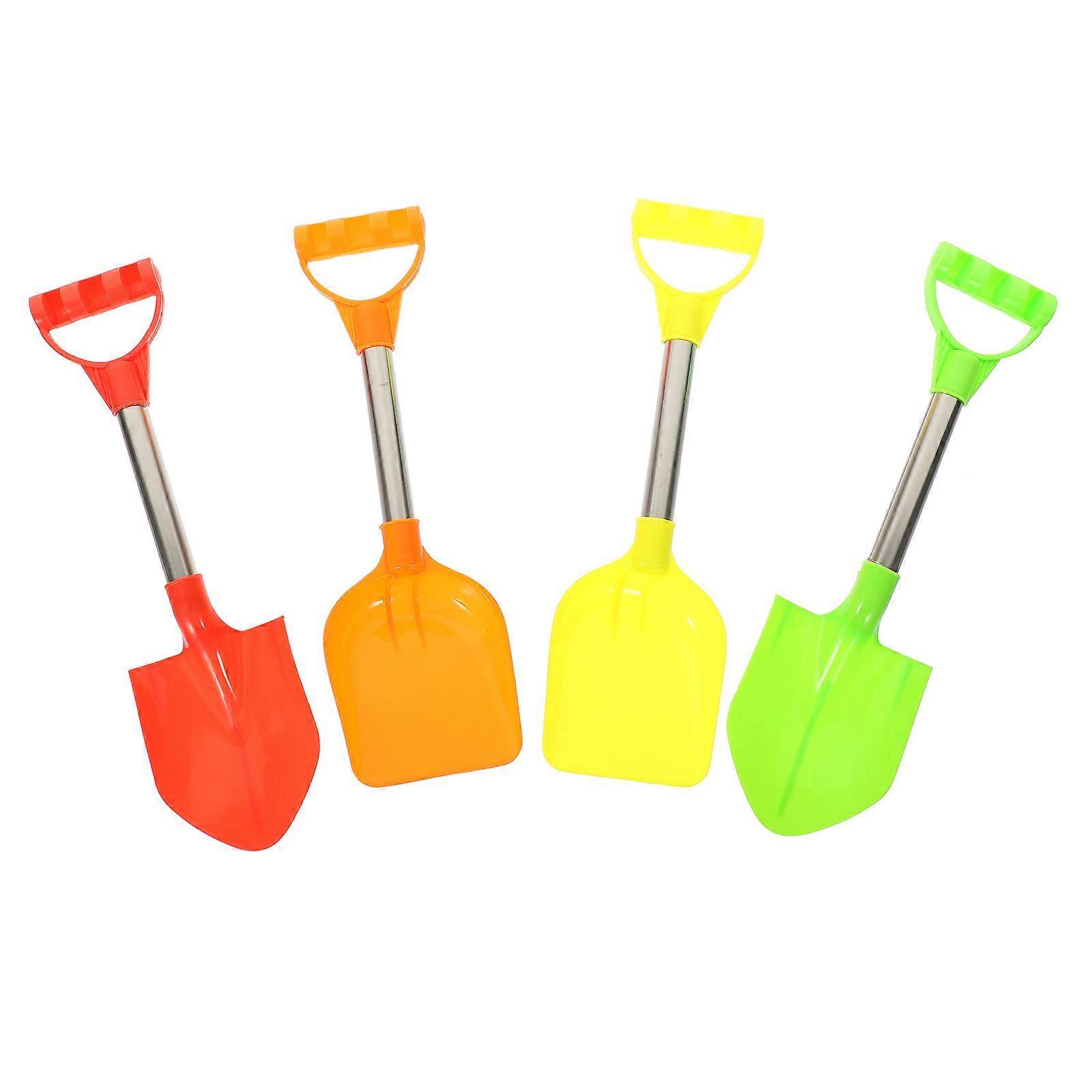 Kids Sand Digging Portable Beach Toys 4Pcs Set