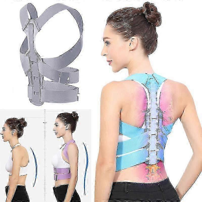 Adjustable Posture Corrector Belt for Back Support and Spine Alignment, UK Comfort Design