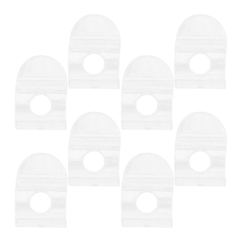 Transparent Cordless Shade Handle for Window Blind Pulls 40Pcs