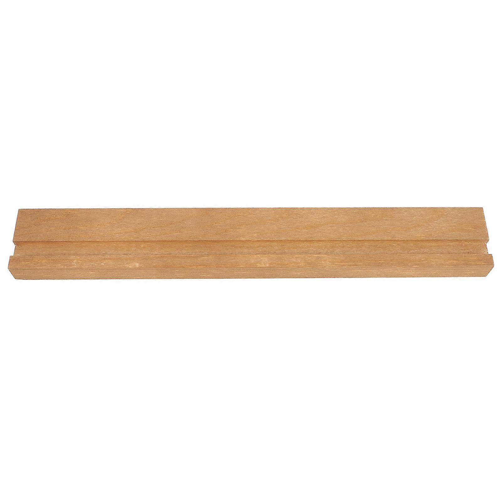 Wooden Record Holder Mount for Party Use 3Pcs Storage Shelf