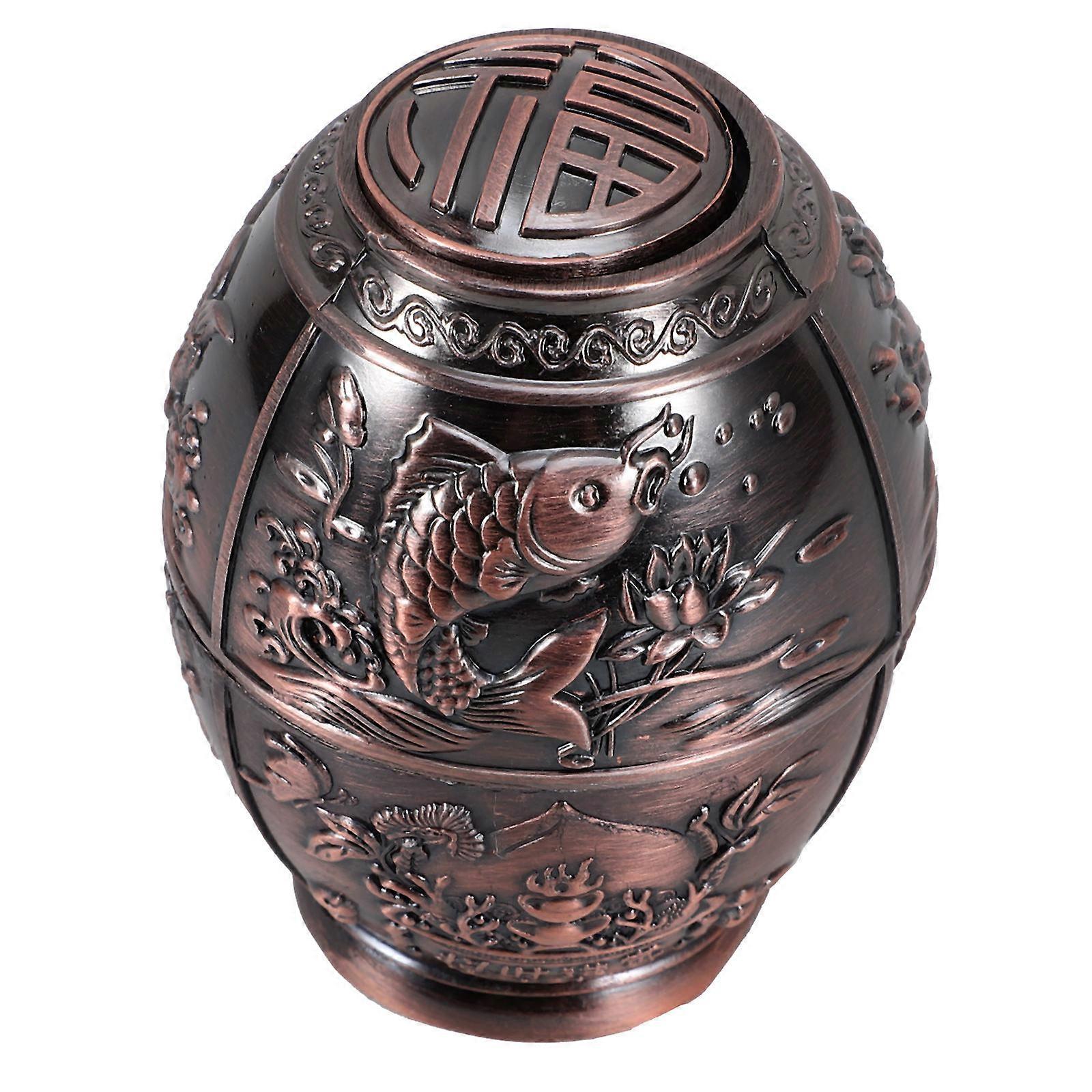 Toothpick Holder Copper Automatic Press Dispenser 3Pcs for Storage