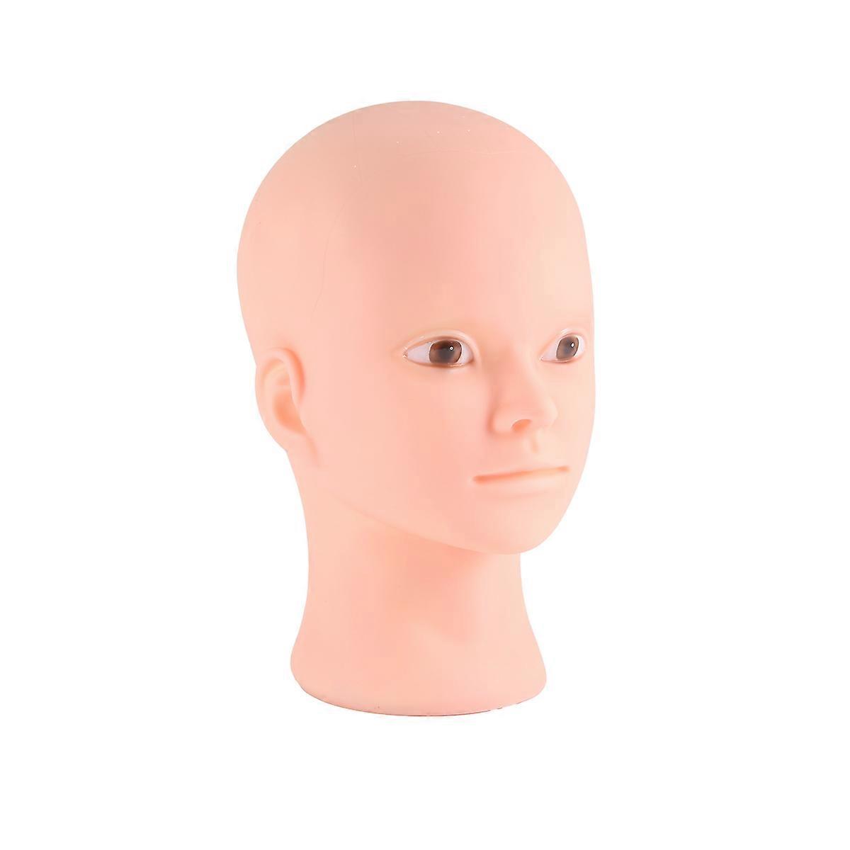 Practice Training Head for Makeup Silicone Manikin with Mount Hole