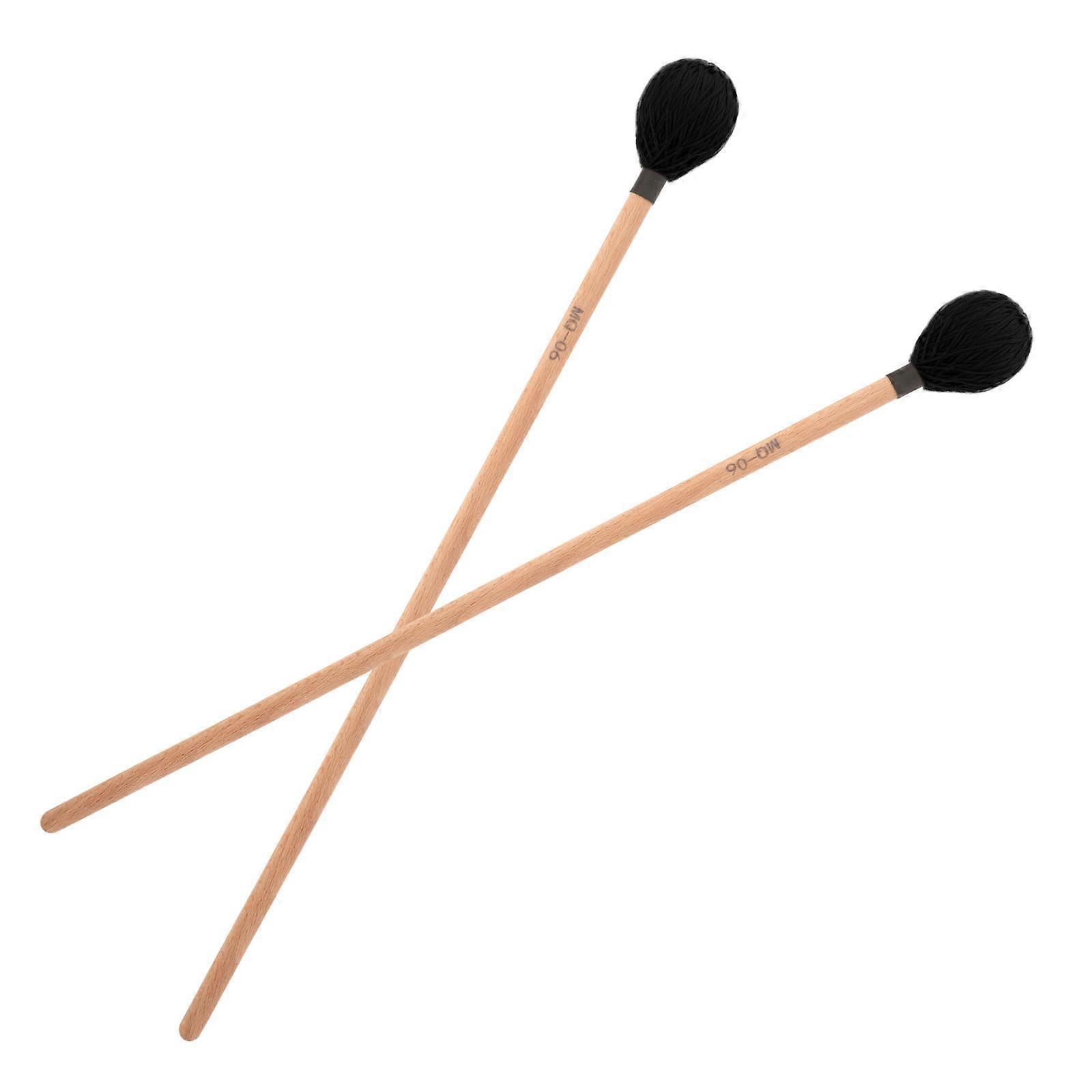 Wooden Drumsticks For Percussion Instruments Practice 5 Pairs Cylindrical Shape With Excellent Balance Sensational Strike