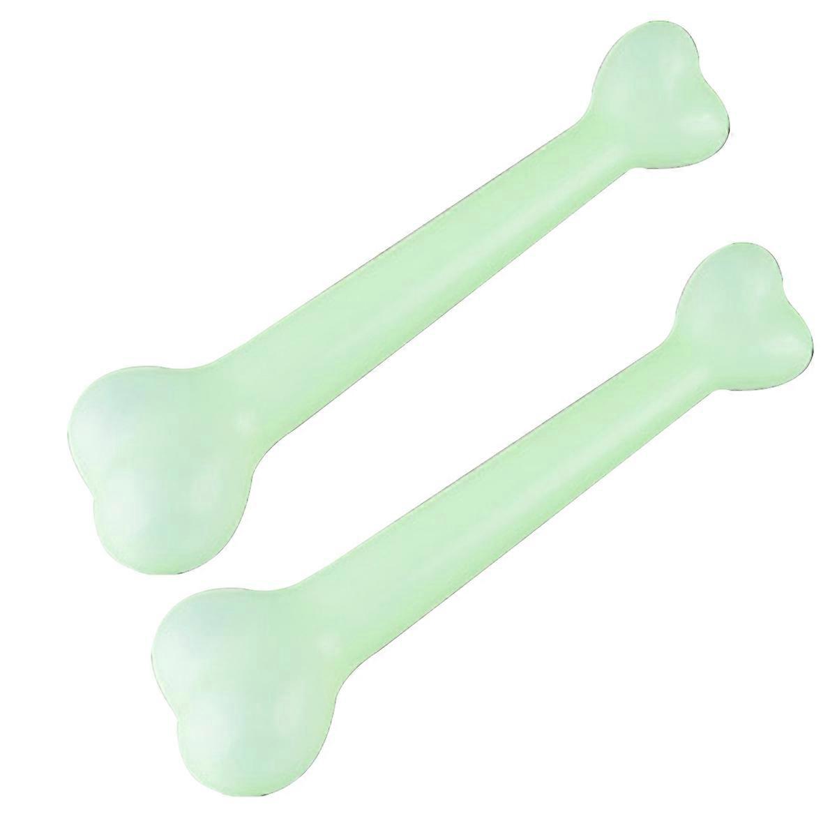 Plastic Bones Halloween Props Simulative Human Skeleton for Decor 2Pcs