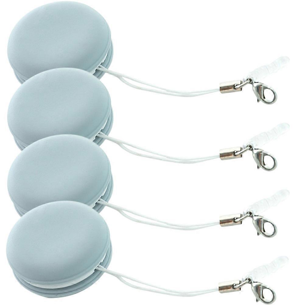 20 Pcs Portable Shape Screen Cleaner Fingerprint Cleaning For Electronic Products Office Use Sky-Blue