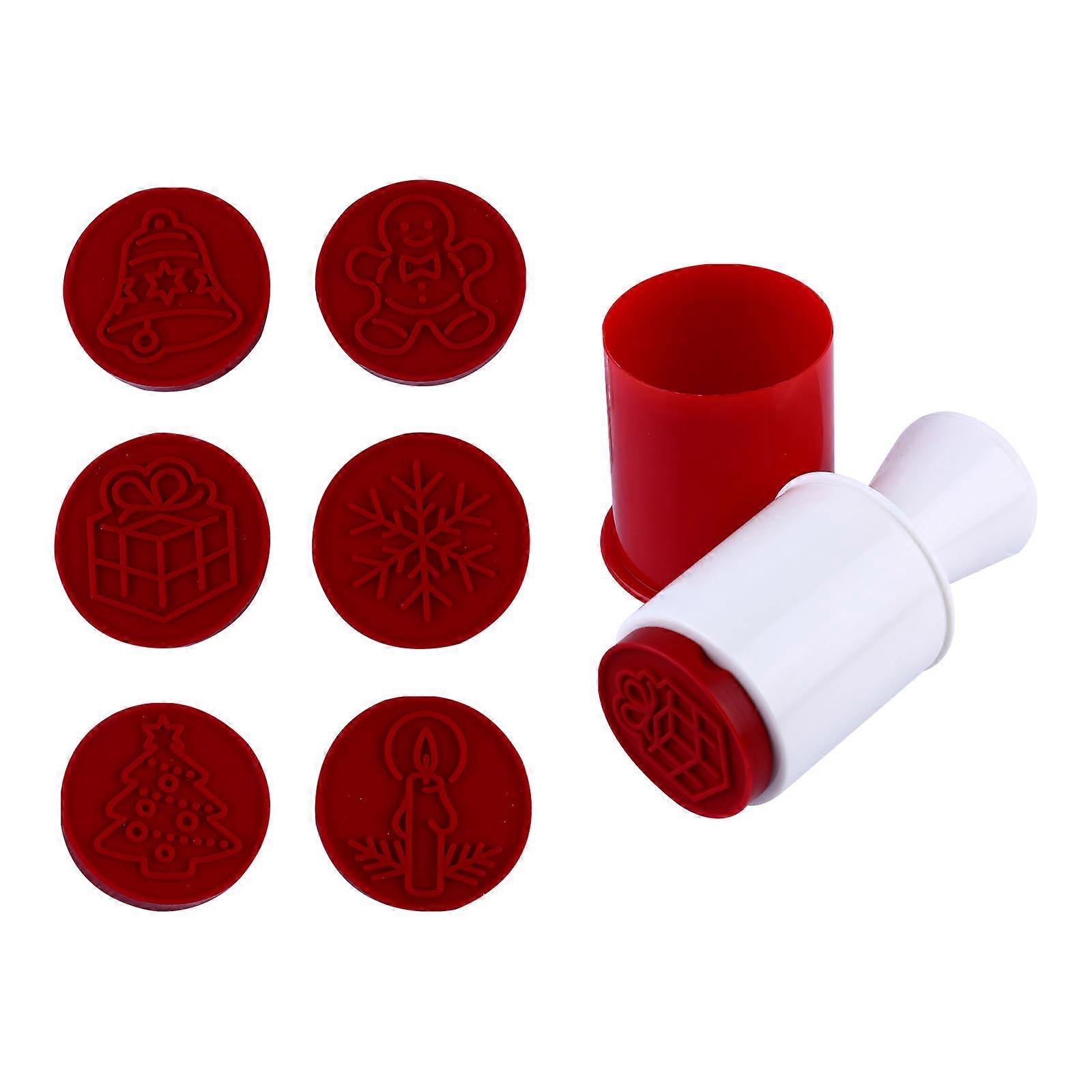 Christmas Cookie Stampers Baking Molds for Home Use 18Pcs Kit